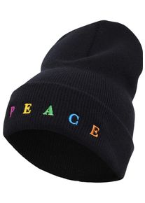 Urban Classics, Herren Beanie 'PEACE', Schwarz