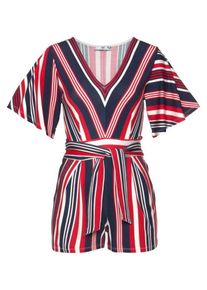 AJC, Damen Overall, Marine / Rot / Weiß