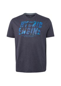 Tom Tailor, Herren T-Shirt, Navy / Aqua