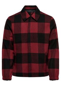 Only & Sons Only & Sons, Herren Jacke, Blutrot / Feuerrot