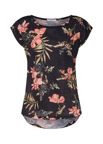 Haily's Hailys, Damen Shirt 'Jana', Grün / Altrosa / Schwarz