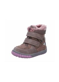 Lurchi, Mädchen Stiefel, Taupe / Dunkelgrau