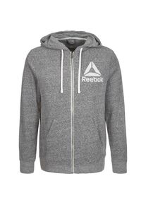 Reebok, Herren Elets Prime Group Trainingskapuzenjacke , Grau