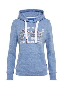 Superdry, Damen Pullover, Blau