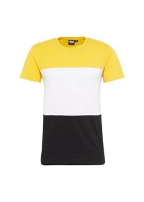 Urban Classics, Herren T-Shirt, Gelb / Schwarz / Wei&szlig;