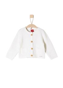 s.Oliver Junior, M&auml;dchen Strickjacke, Wei&szlig;