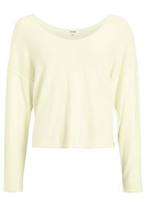 Khujo, Damen Pullover 'Zebra', Pastellgelb