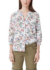 s.Oliver RED LABEL, Damen Bluse, Mischfarben / Weiß