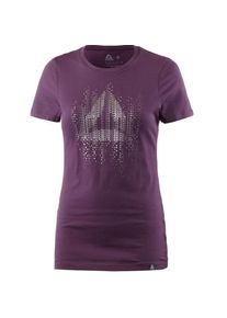 Reebok, Damen T-Shirt 'GS Motion', Bordeaux / Silber