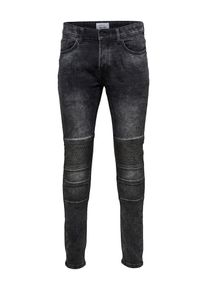 Only & Sons Only & Sons, Herren Jeans 'Spun Biker', Schwarz