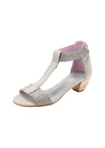 Heine, Damen Sandalette, Grau / Lila