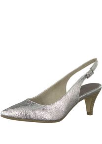 Tamaris, Damen Pumps 'Sling pumps classic', Silber