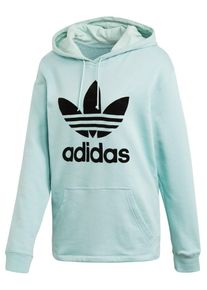 adidas originals, Damen Kapuzensweatshirt 'OS Hoodie', Mint / Schwarz