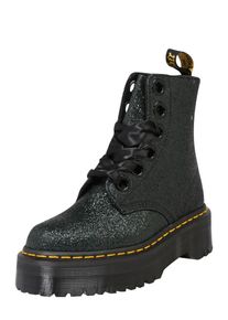 Dr. Martens, Damen Stiefel '6 Eye Lolita Boot Molly', Dunkelgrün / Schwarz