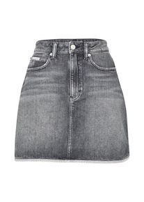 Calvin Klein Jeans, Damen Minirock, Grey Denim