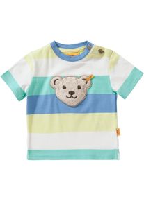 Steiff Collection, Baby T-Shirt für Jungen, Blau / Hellblau