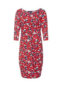 Tom Tailor, Damen Kleid, Mischfarben / Feuerrot