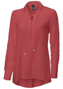 Heine, Damen Shirtbluse, Rubinrot