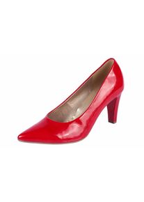Gabor, Damen Pumps mit Lack, Rot