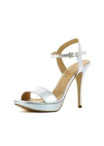 Evita, Damen Sandalette, Silber