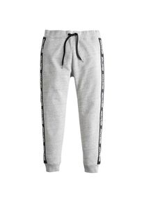 Hollister, Herren Hose 'SKNY MINMKT TAPE JOGGER', Grau / Schwarz