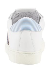 Heine, Damen Sneaker, Blau / Rot / Weiß