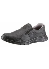 Rieker, Herren Slipper, Anthrazit