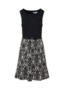 ABOUT YOU, Damen Kleid 'Sophia', Nude / Schwarz