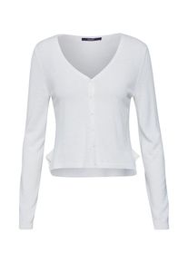 Laurèl LAUREL, Damen Strickjacke '21042', Weiß