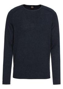 BOSS, Herren Pullover 'Amiroy', Dunkelblau