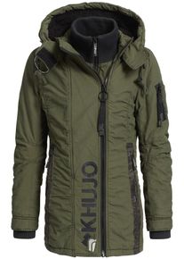 Khujo, Damen Jacke ' MUDIWA ', Khaki / Schwarz