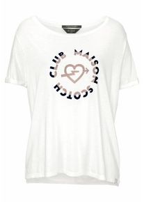 Scotch & Soda SCOTCH & SODA, Damen T-Shirt, Wollweiß