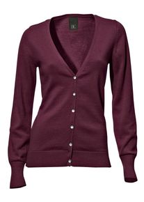 Heine, Damen Strickjacke, Bordeaux