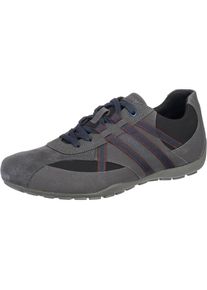 Geox, Herren Ravex Sneakers, Grau / Schwarz
