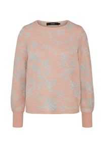 Véro Moda VERO MODA, Damen Pullover, Grau / Rosa