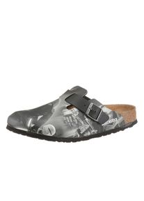 Birkenstock, Damen Clog, Grau / Schwarz