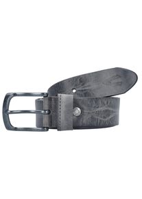 Camel Active, Herren Gürtel IV Leder 90 cm, Grau