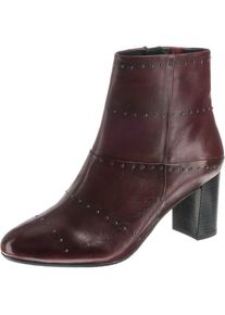Gerry Weber, Damen Stiefeletten, Bordeaux / Schwarz