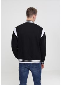 Urban Classics, Herren Jacket, Schwarz / Wei&szlig;