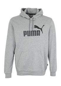Puma, Herren Hoody 'Essential', Grau / Schwarz