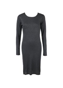 Ichi, Damen Strickkleid, Grau / Silber