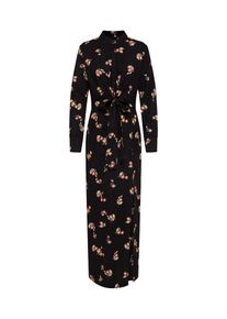 EDITED, Damen Kleid 'Marnie', Senf / Rot / Schwarz