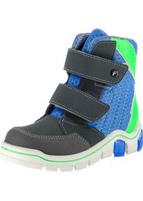 Ricosta, Winterstiefel 'LEX', Blau / Neongrün / Schwarz
