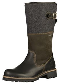 Tamaris, Damen Stiefel, Mokka / Dunkelgrau / Schwarz