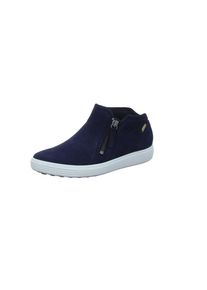 Ecco, Damen Stiefel, Navy / Wei&szlig;
