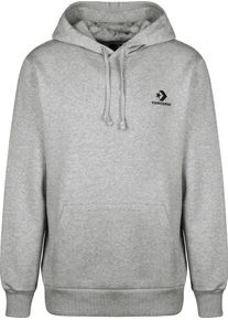 Converse, Herren Kapuzenpullover 'Star Chevron EMB', Graumeliert / Schwarz