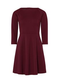Apart, Damen Kleid mit U-Boot Ausschnitt, Bordeaux