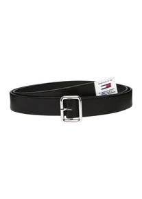 Tommy Jeans, Damen Gürtel 'FLAG BELT 2.5', Schwarz