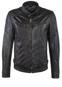 Gipsy, Herren Lederjacke 'MARC LAKEV', Schwarz