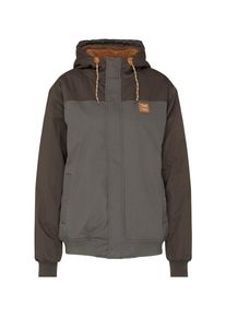 Iriedaily, Herren Blouson, Dunkelbraun / Grey Denim